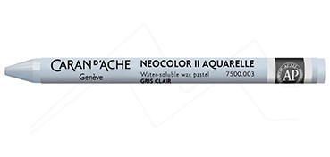 CARAN D´ACHE NEOCOLOR II PASTEL DE CERA ACUARELABLE GRIS CLARO 003