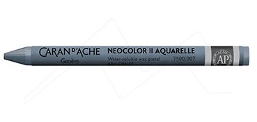 CARAN D´ACHE NEOCOLOR II PASTEL DE CERA ACUARELABLE GRIS OSCURO 007