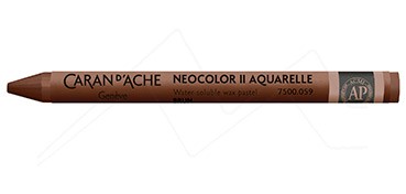 CARAN D´ACHE NEOCOLOR II PASTEL DE CERA ACUARELABLE MARRÓN 059