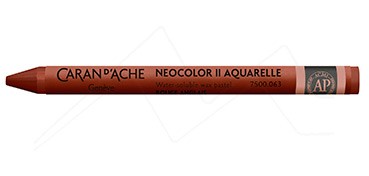 CARAN D´ACHE NEOCOLOR II PASTEL DE CERA ACUARELABLE ROJO INGLÉS 063