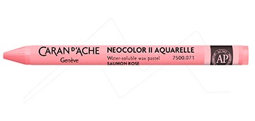 CARAN D´ACHE NEOCOLOR II PASTEL DE CERA ACUARELABLE SALMÓN ROSA 071