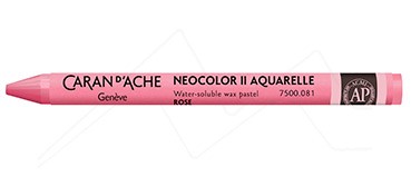 CARAN D´ACHE NEOCOLOR II PASTEL DE CERA ACUARELABLE ROSA 081