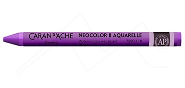 CARAN D´ACHE NEOCOLOR II PASTEL DE CERA ACUARELABLE LILA 110