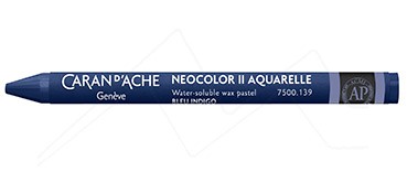 CARAN D´ACHE NEOCOLOR II PASTEL DE CERA ACUARELABLE AZUL ÍNDIGO 139