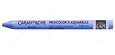 CARAN D´ACHE NEOCOLOR II PASTEL DE CERA ACUARELABLE AZUL LAVANDA 141