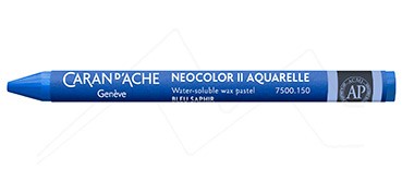 CARAN D´ACHE NEOCOLOR II PASTEL DE CERA ACUARELABLE AZUL ZAFIRO 150