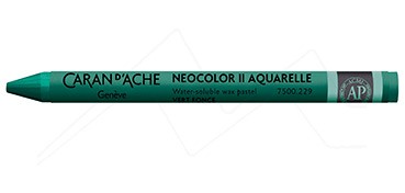 CARAN D´ACHE NEOCOLOR II PASTEL DE CERA ACUARELABLE  VERDE OSCURO 229