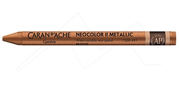 CARAN D´ACHE NEOCOLOR II PASTEL DE CERA ACUARELABLE BRONCE 497