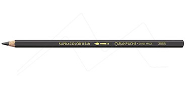 CARAN D´ACHE SUPRACOLOR SOFT ACUARELABLE ANTRACITA 409