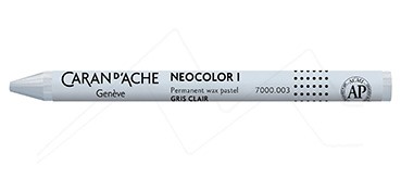 CARAN D´ACHE NEOCOLOR I PASTEL DE CERA PERMANENTE GRIS CLARO 003