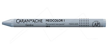 CARAN D´ACHE NEOCOLOR I PASTEL DE CERA PERMANENTE GRIS 005