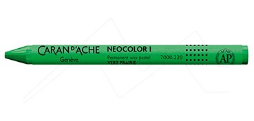 CARAN D´ACHE NEOCOLOR I PASTEL DE CERA PERMANENTE VERDE CESPED (BP) 220