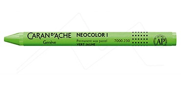 CARAN D´ACHE NEOCOLOR I PASTEL DE CERA PERMANENTE VERDE AMARILLO (BP) 230