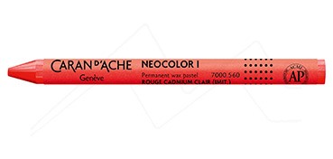 CARAN D´ACHE NEOCOLOR I PASTEL DE CERA PERMANENTE ROJO CADMIO CLARO (BP) 560