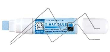 KURETAKE ZIG 2 WAY GLUE JUMBO TIP - ROTULADOR DE PEGAMENTO AL AGUA PUNTA PLANA ANCHA DE 15 MM -