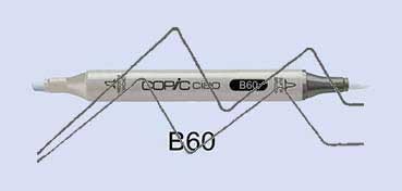 COPIC CIAO ROTULADOR PALE BLUE GRAY B60