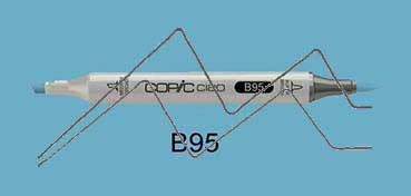 COPIC CIAO ROTULADOR LIGHT GRAYISH COBALT B95