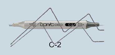 COPIC CIAO ROTULADOR COOL GRAY C2