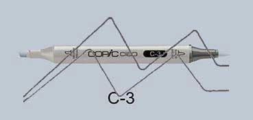 COPIC CIAO ROTULADOR COOL GRAY C3