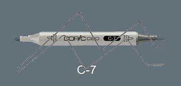 COPIC CIAO ROTULADOR COOL GRAY C7