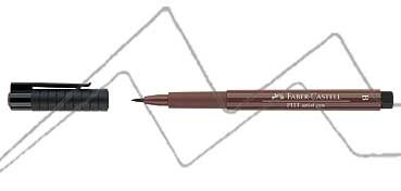 ROTULADOR PITT PEN FABER-CASTELL PUNTA PINCEL - CAPUT MORTUUM Nº 169