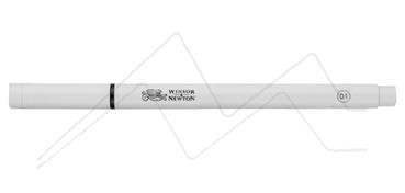 WINSOR & NEWTON FINELINER ROTULADOR CALIBRADO NEGRO 0.1 MM