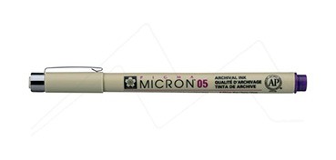 SAKURA PIGMA MICRON ROTULADOR CALIBRADO 05 (0,45 MM) PÚRPURA