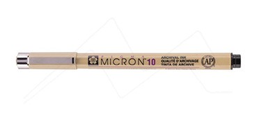 SAKURA PIGMA MICRON ROTULADOR CALIBRADO 10 (0,60 MM) NEGRO