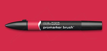 WINSOR & NEWTON ROTULADOR BRUSHMARKER POPPY RED R565