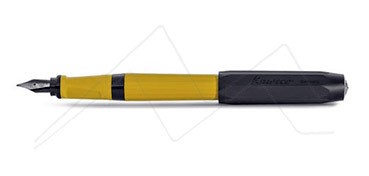 KAWECO PLUMA ESTILOGRÁFICA PERKEO AMARILLO Y NEGRO M