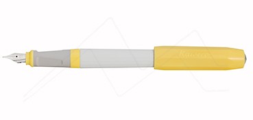 KAWECO PLUMA ESTILOGRÁFICA PERKEO CAPUCHÓN AMARILLO M