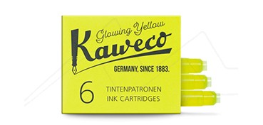 KAWECO CARTUCHOS DE TINTA GLOWING YELLOW