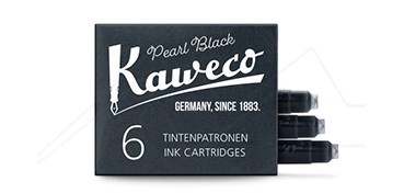 KAWECO CARTUCHOS DE TINTA PEARL BLACK