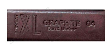 DERWENT XL GRAPHITE BLOCK BURNT UMBER Nº 4