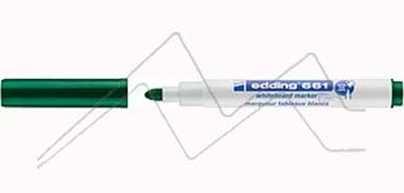 EDDING 661 ROTULADOR PARA PIZARRAS BLANCAS PUNTA REDONDA - VERDE