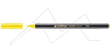 EDDING 1340 ROTULADOR PUNTA DE PINCEL - AMARILLO