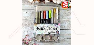 TALENS SET BULLET JOURNAL GRIS PASTEL