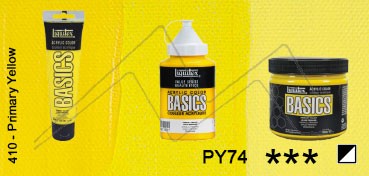 LIQUITEX ACRÍLICO BASICS AMARILLO PRIMARIO Nº 410