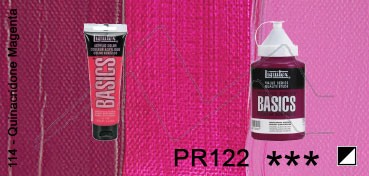 LIQUITEX ACRÍLICO BASICS MAGENTA QUINACRIDONA Nº 114