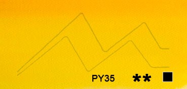 WINSOR & NEWTON ACUARELA ARTISTS AMARILLO CADMIO PÁLIDO (CADMIUM YELLOW PALE) SERIE 4 Nº 118