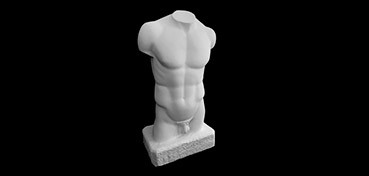 TORSO DE ESCAYOLA MARTE