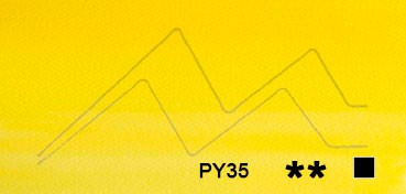 WINSOR & NEWTON ACUARELA ARTISTS AMARILLO DE CADMIO LIMÓN (CADMIUM YELLOW LEMON) SERIE 4 Nº 086