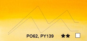 WINSOR & NEWTON ACUARELA ARTISTS AMARILLO INDIO (INDIAN YELLOW) SERIE 1 Nº 319