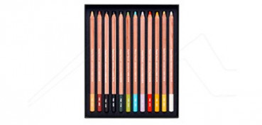 CARAN D´ACHE PASTEL LÁPIZ CAJA SURTIDA 12 COLORES