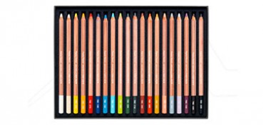 CARAN D´ACHE PASTEL LÁPIZ CAJA SURTIDA 20 COLORES