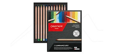 CARAN D´ACHE LUMINANCE 6901 CAJA DE CARTÓN SURTIDO 12 LÁPICES