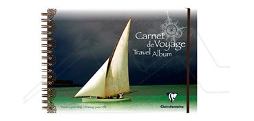 CLAIREFONTAINE CARNET DE VOYAGE 103C 30 HOJAS 180G