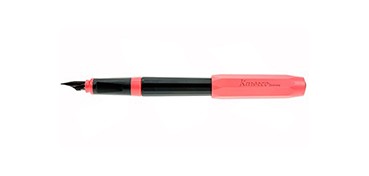 KAWECO PLUMA ESTILOGRÁFICA PERKEO NEGRO Y ROSA M