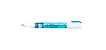 KURETAKE ZIG 2 WAY GLUE - ROTULADOR DE PEGAMENTO AL AGUA PUNTA PLANA DE 4 MM -