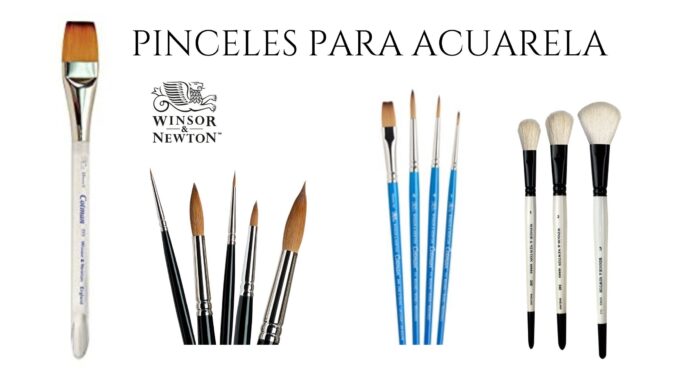 PINCEL PARA ACUARELA WINSOR AND NEWTON SABLE NO. 5, Winsor and Newton, Arte y diseño, Pincel acuarela